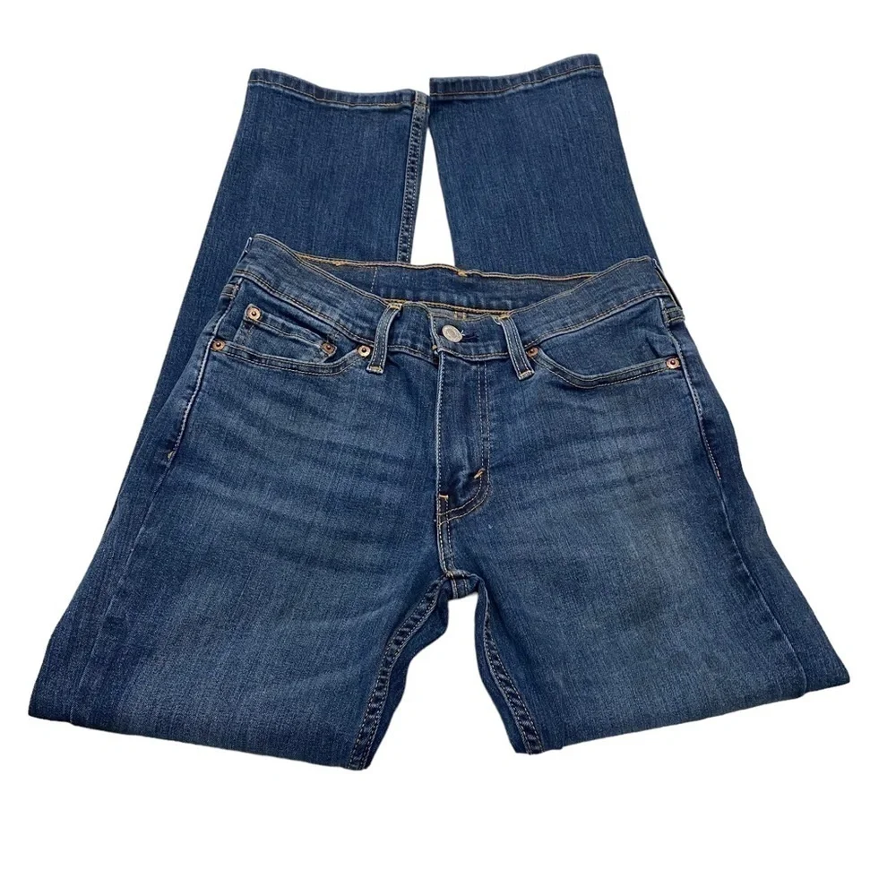 Levi’s  Strauss and Company 511 men’s‎ blue skinny leg jeans size w28 L 30.